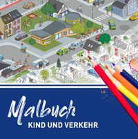 Wieder da! Gratis: Malbuch Kind und Verkehr