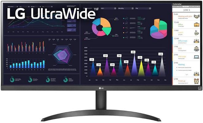 LG Electronics 34WQ500 B UltraWide Monitor für 220,45€ (statt 249€)