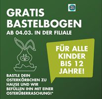 Oster-Aktion bei Mäc Geiz: Bastelbogen abholen und gratis befüllen lassen