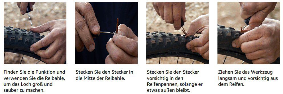 Oumers Tubeless Bike Reifen Reparatur Tool Kit für 5,84€ (statt 9€)