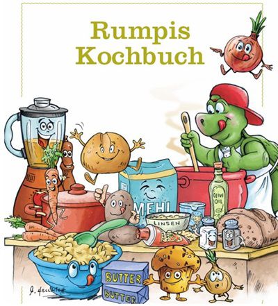 1 Kochbuch und 9 Rumpis Ratzefatz Abenteuerbilderbücher gratis + VSK