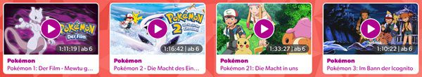 Toggo: Pokémon Serie Horizonte & Filme gratis anschauen