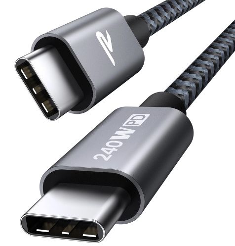 RAMPOW 240W USB C auf USB C Kabel (2m) für 4,49€ (statt 9€)