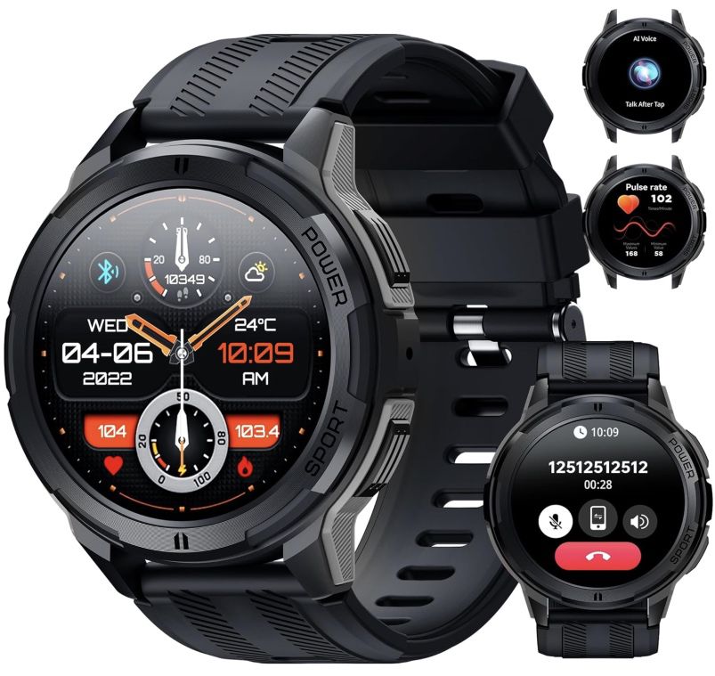 Oukitel BT10  Smartwatch mit 1,43 AMOLED Display für 34,99€ (statt 60€)