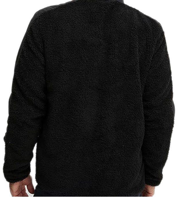 2x FQ1924 Felix Teddy Fleecejacke Schwarz/Blau für 29,40€ (statt 80€)