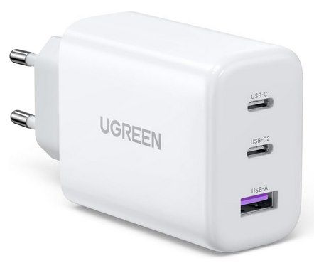 UGREEN 65W USB C Ladegerät mit 3 Ports für 23,99€ (statt 30€)