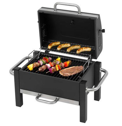 tepro Holzkohlegrill Toronto Easy inkl. Thermometer für 64,99€ (statt 85€)