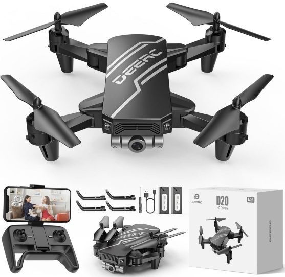 DEERC D20 Drohne mit HD 720P FPV Kamera für 29,99€ (statt 50€)