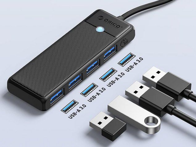 ORICO USB C Hub mit 4 USB 3.0 Ports für 5,59€ (statt 9€)