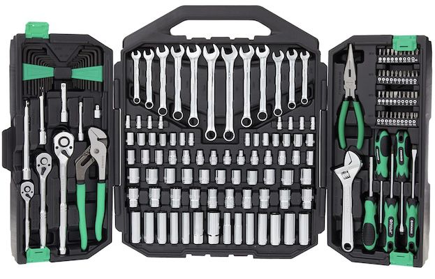 🛠️ Denali 170 tlg. Werkzeug  und Steckschlüssel Set für 78,74€ (statt 107€)