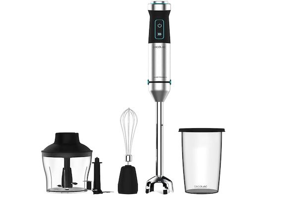 Cecotec Stabmixer Power TitanBlack 1500 XL Cream&Crush für 29,90€ (statt 44€)