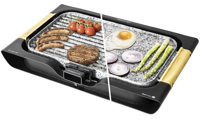 Cecotec Elektrische Grillplatte Rock&Water 2000 für 40,90€ (statt 57€)