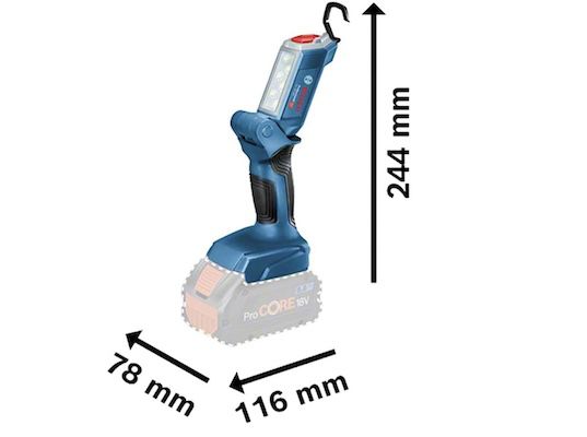 Bosch GLI 18V 300 Professional   Akku LED Baustellenlampe für 33,92€ (statt 40€)