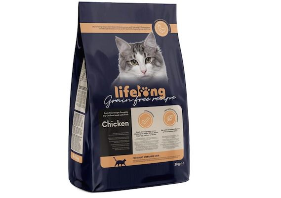 Lifelong   Katzenfutter für ausgewachsene sterilisierte Katzen für 10,49€ (statt 20€)