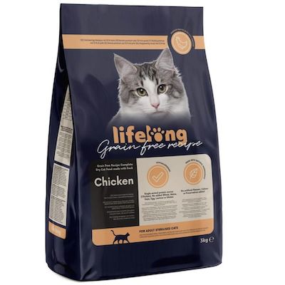 Lifelong – Katzenfutter für ausgewachsene sterilisierte Katzen für 8,79€ (statt 20€)