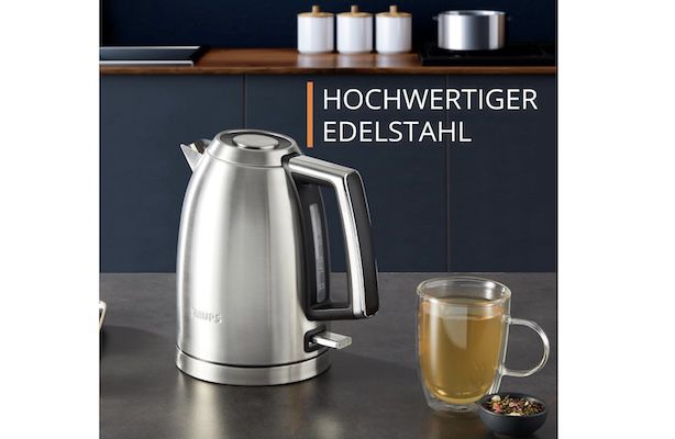 KRUPS BW552D Excellence   Wasserkocher mit 1,7 L für 52,99€ (statt 73€)