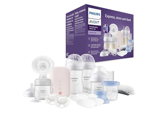 Philips Avent Geschenkset   Elektrische Milchpumpe für 129,99€ (statt 186€)