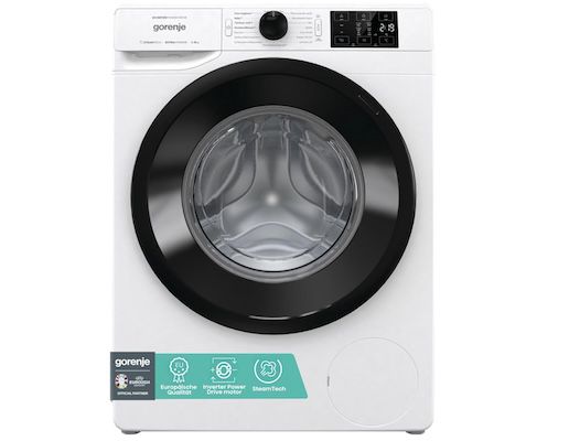 💦 Gorenje 9 kg Waschmaschine mit Dampffunktion für 379€ (statt 539€)
