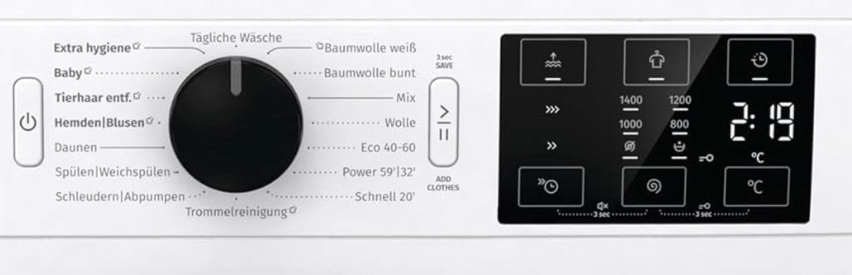 Gorenje 9 kg Waschmaschine mit Dampffunktion für 439€ (statt 539€)