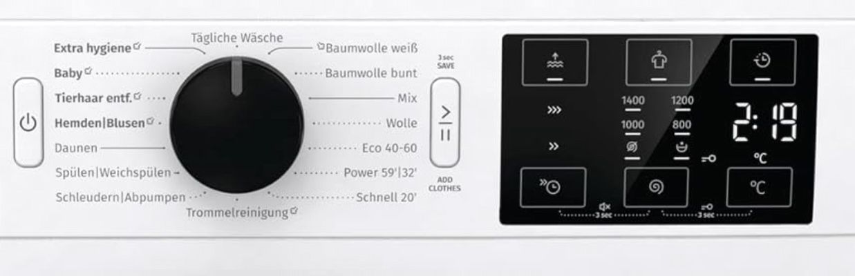 💦 Gorenje 9 kg Waschmaschine mit Dampffunktion für 379€ (statt 539€)