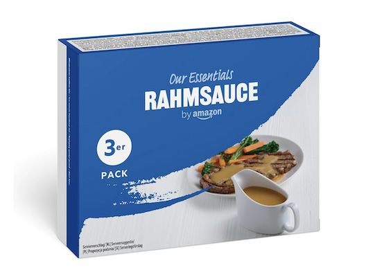 by Amazon Braten , Jäger  oder Rahmsauce für 0,76€