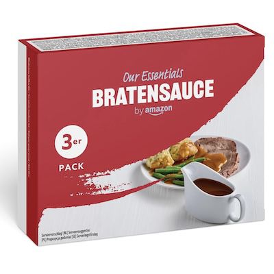 by Amazon Bratensauce, Jägersauce oder Rahmsauce für 0,76€