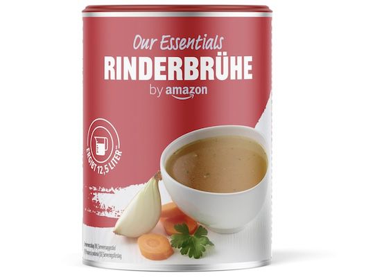 250g by Amazon Gemüse , Hühner  und Rinderbrühe ab 1,84€