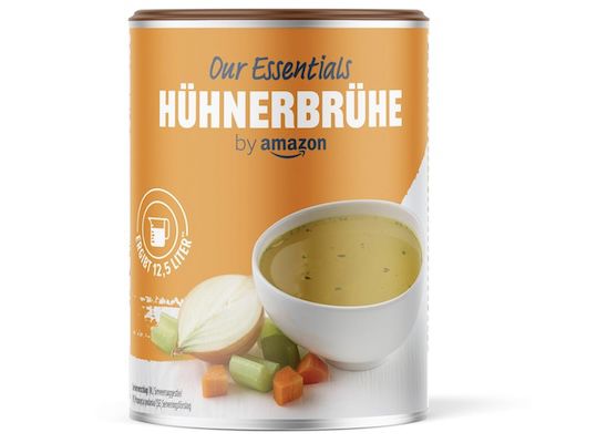 250g by Amazon Gemüse , Hühner  und Rinderbrühe ab 1,84€