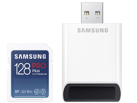 Samsung PRO Plus SD Karte mit 128 GB für 20,99€ (statt 24€)