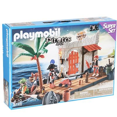 PLAYMOBIL 6146 – SuperSet Piratenfestung für 33,94€ (statt 41€)