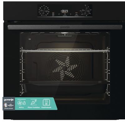 🍕🔥 Gorenje Einbau-Backofen mit 77L & PizzaMode 300°C für 369€ (statt 449€)