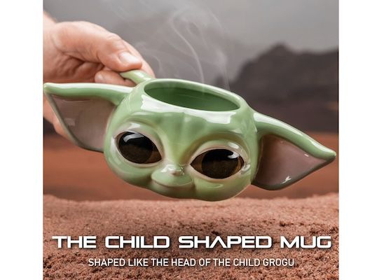 Paladone The Mandalorian Child Baby Yoda Tasse mit 300 ml für 11,19€ (statt 16€)