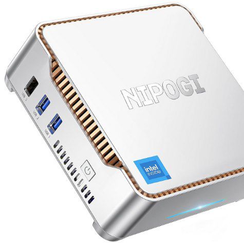 NiPoGi Mini PC mit Intel N97 (12.Gen), 16/512GB M.2 SSD für 194,41€ (statt 250€)