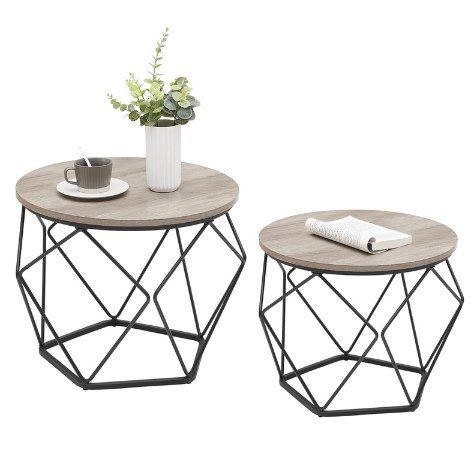 2er Set VASAGLE Couchtische für 29,99€ (statt 40€)