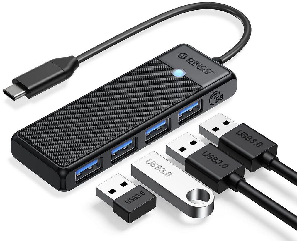 ORICO USB C Hub mit 4 USB 3.0 Ports für 5,59€ (statt 9€)