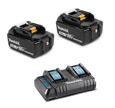 Makita DLM480CT2 Ak­ku Ra­sen­mä­her inkl. 2x 5 Ah für 429,99€ (statt 610€)