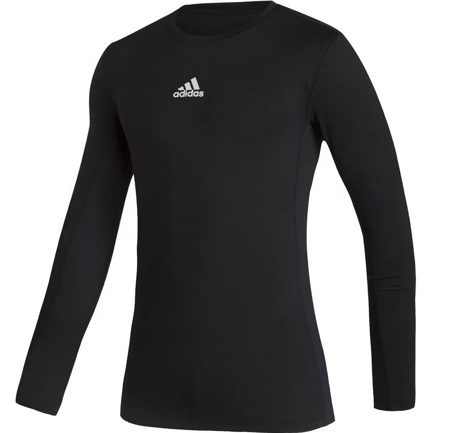 adidas TechFit Herren Compression Long Sleeve Shirt für 17,98€ (statt 25€) XL & XXL