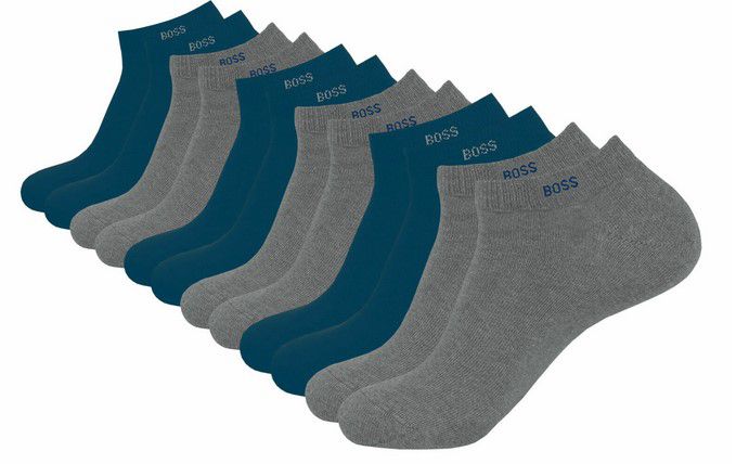 HUGO BOSS 6 Paar Herren Sneaker Socken für 29,99€ (statt 36€)