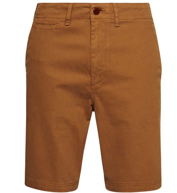 Superdry Herren Officer Chinoshorts 5 Pockets für je 24€ (statt 39€)