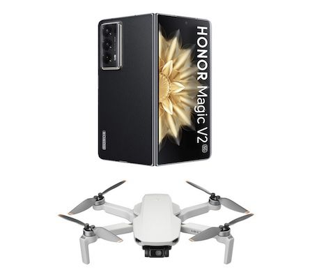 🔥 Honor Magic V2 + DJI Mini 2 SE Drohne für 1.359,92€ (statt 1.759€)