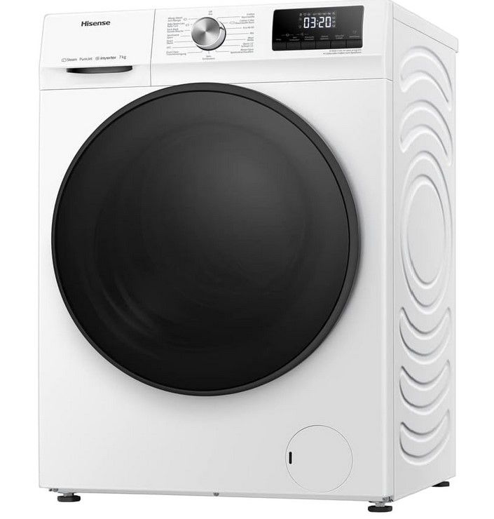 Hisense WFQA7014 7kg Waschmaschine 1.400 U/min Steam für 294,99€ (statt 399€)
