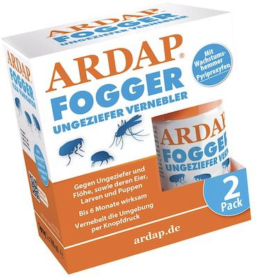 ARDAP Fogger Ungeziefervernebler 2x100ml für 10,49€ (statt 13€)
