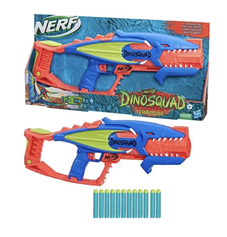 Nerf DinoSquad Terrodak inkl. 12 Nerf Elite Darts für 9,35€ (statt 19€)