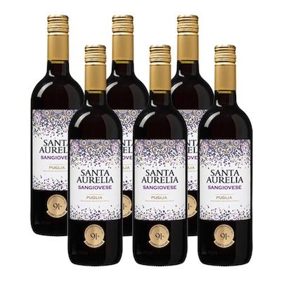🍷 12 Flaschen Santa Aurelia Sangiovese Rotwein für nur 51,83€ (statt 77€)