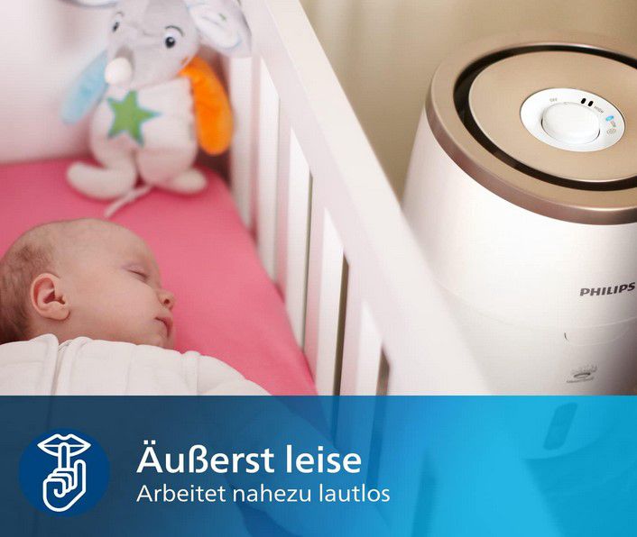 Philips Series 2000 Luftbefeuchter NanoCloud Technologie bis 38 m² für 89,99€ (statt 130€)