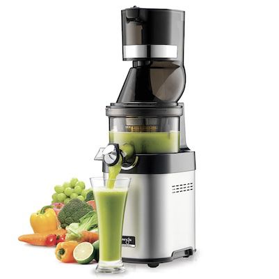 Kuvings Chef CS600 Slow Juicer + 2. Top Set + gratis 8 Flaschen für 1.349€ (statt 1.553€)