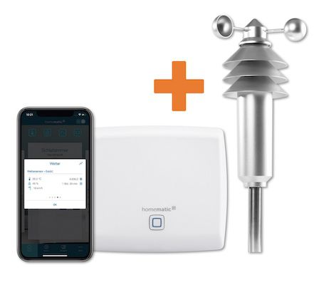 Homematic IP Set Wetter Basic inkl. Access Point + Funk-Wettersensor für 134,90€ (statt 159€)