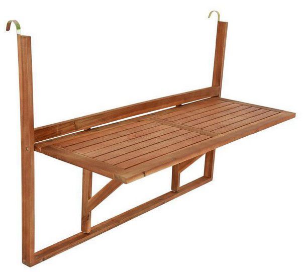 estexo XXL klappbarer Balkon  Hängetisch für 54,95€ (statt 60€)