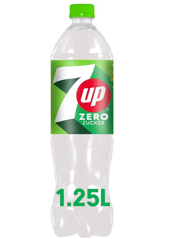 7UP Zero 6 Flaschen 1,25l für nur 5,44€ (statt 12€) mit Pfand