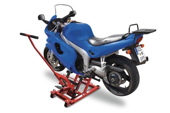 Cartrend Motorradhebebühne bis 680 kg für 87,30€ (statt 106€)